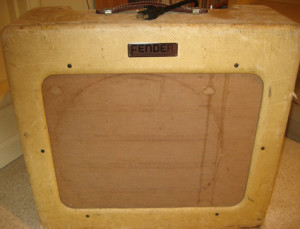 vintage guitar amplifier